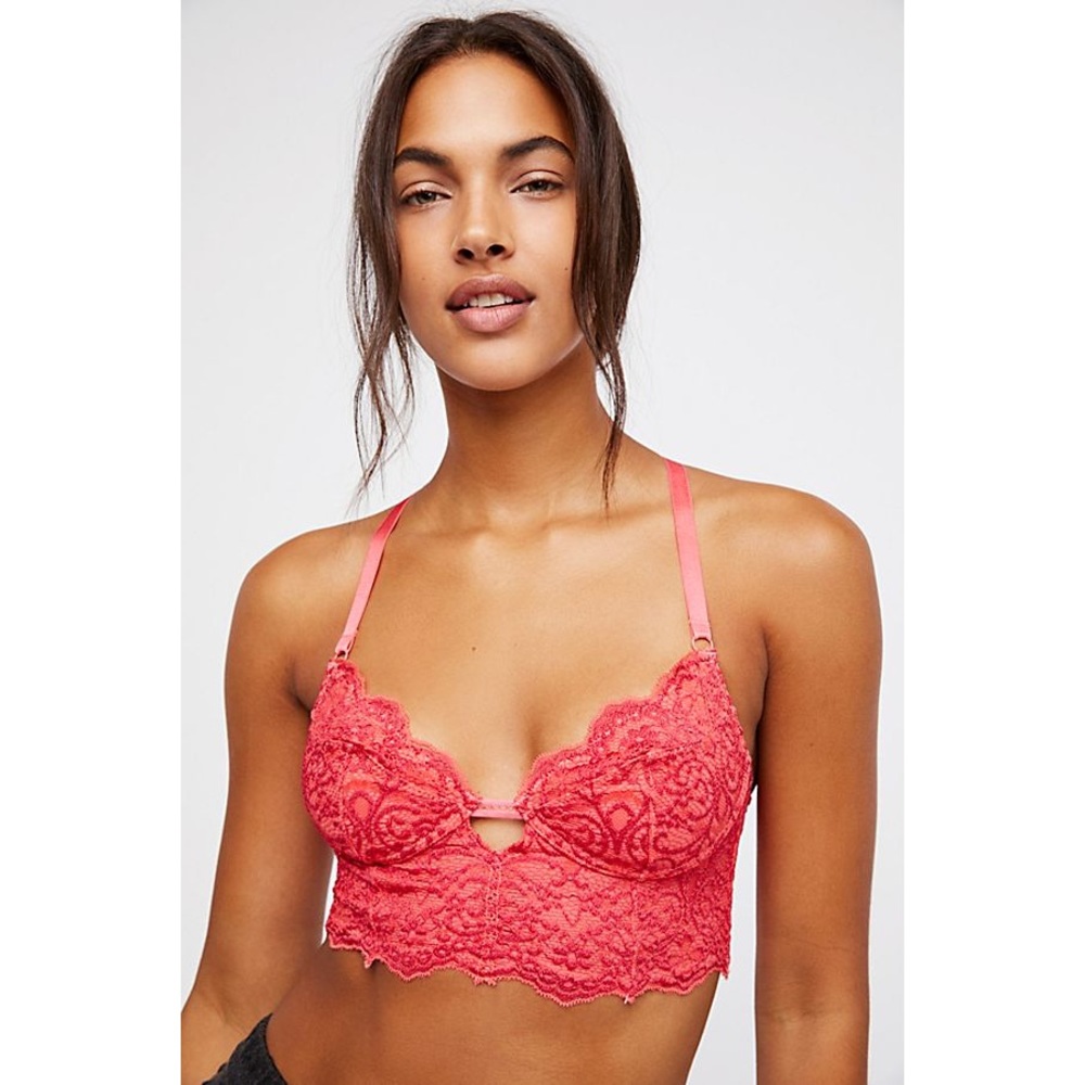 FREE PEOPLE embroidered bralette - Picture 2 of 8